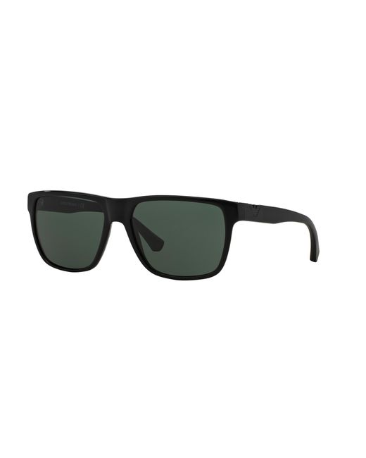 Emporio Armani Black Ea4035 501771 Sunglasses Acetate Squared Normal for men