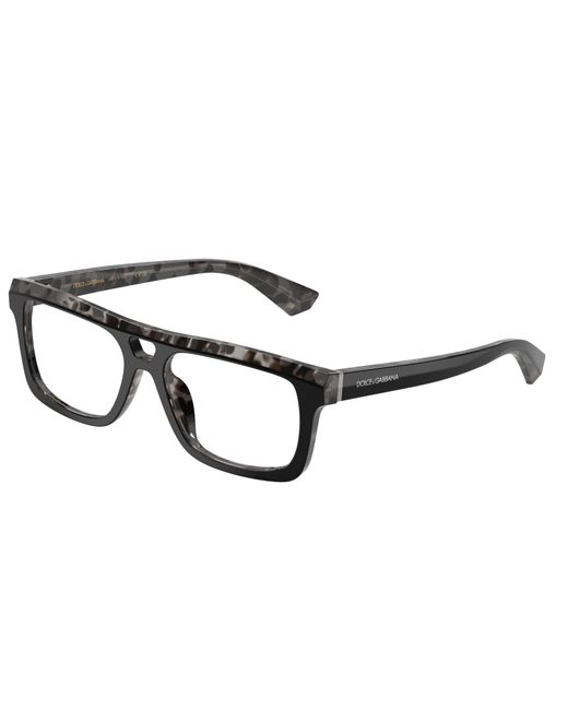 Dolce & Gabbana Black Dg3431 3403 Optical Frames Acetate Squared Normal for men
