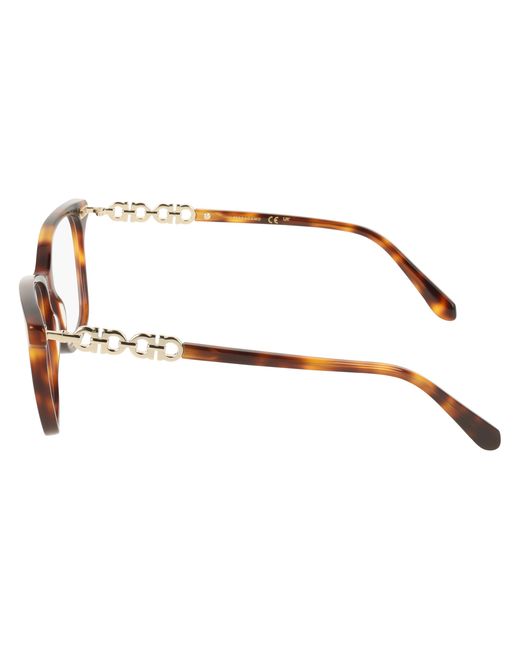 Ferragamo Black Sf3064 240 Optical Frames Acetate Squared Normal