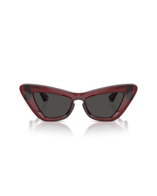Burberry Black Be4421U 412887 Sunglasses Acetate Cat Eye Normal