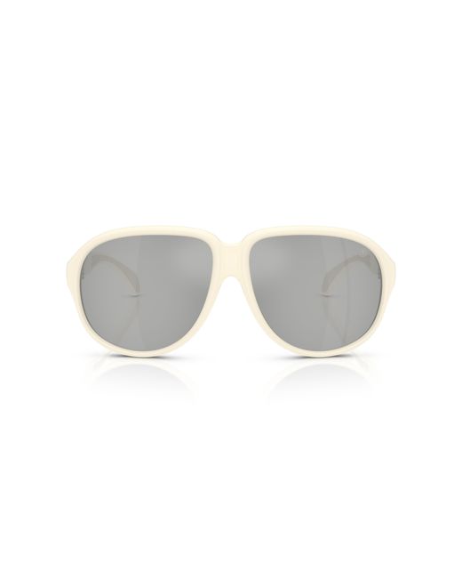 Moncler Black Me8001 Halcyonne 50028V Sunglasses Injected Pilot Mirror
