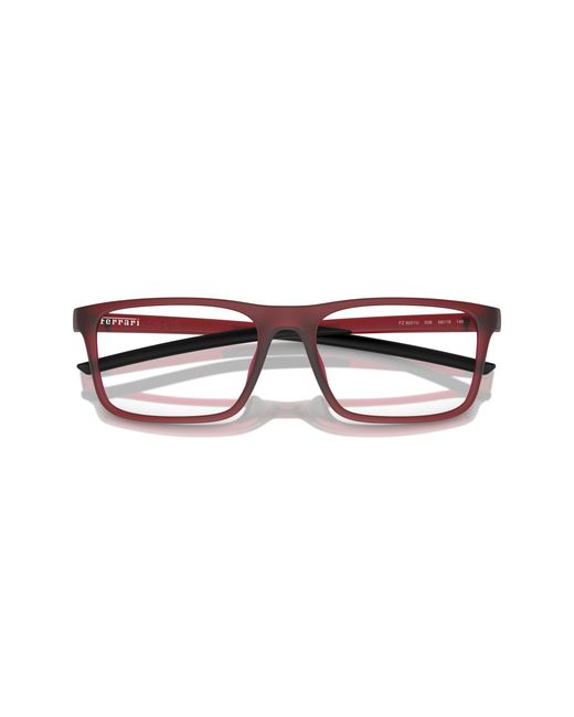 FERRARI SCUDERIA Black Fz8001U 508 Optical Frames Injected Pillow Normal for men