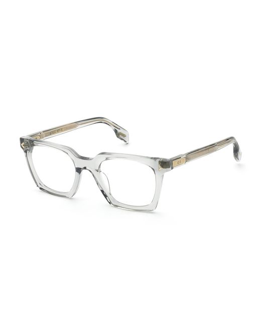 Lozza Black Vl4393M Arpeggio 6 06S8 Optical Frames Acetate Geometric for men