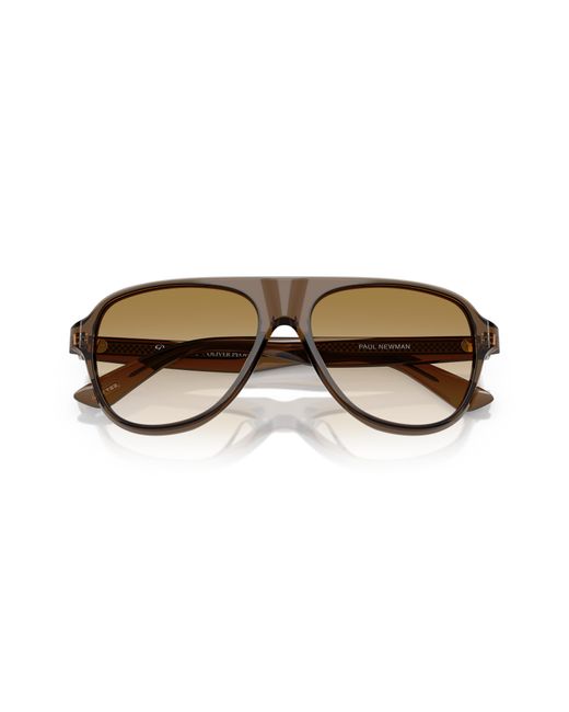 Oliver Peoples Black Ov5581U Paul Newman 1625 Optical Frames Acetate Pilot Normal Nuanced for men
