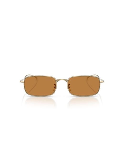 Oliver Peoples Black Ov1364St Tk-14 503553 Sunglasses Titanium Squared Normal