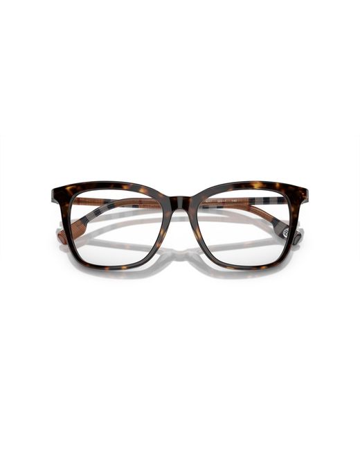 Burberry Black Be2390 4017 Optical Frames Acetate Transparent Squared Normal
