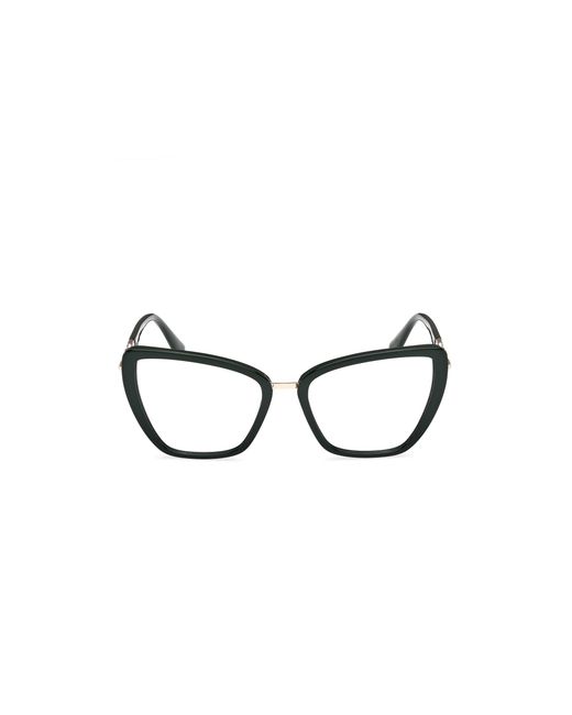 Guess Black Gu50180 096 Optical Frames Acetate Cat Eye Normal