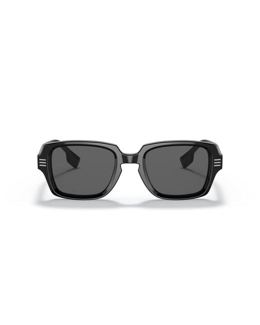 Burberry Black Be4349 Eldon 300187 Sunglasses Acetate Squared Normal for men