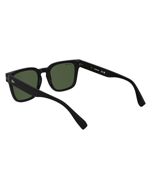 Lacoste Black L6065S 001 Sunglasses Acetate Squared Normal for men