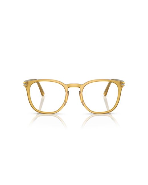 Persol Black Po3318V 204 Optical Frames Acetate Transparent Pantos Normal