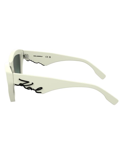 Karl Lagerfeld Black Kl6179S 105 Sunglasses Acetate Cat Eye Normal