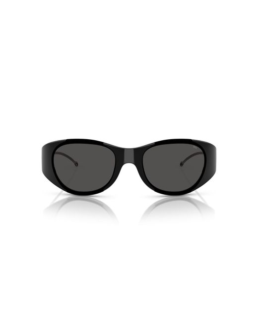 DIESEL Black Dl3003 501/87 Sunglasses Injected Round Normal