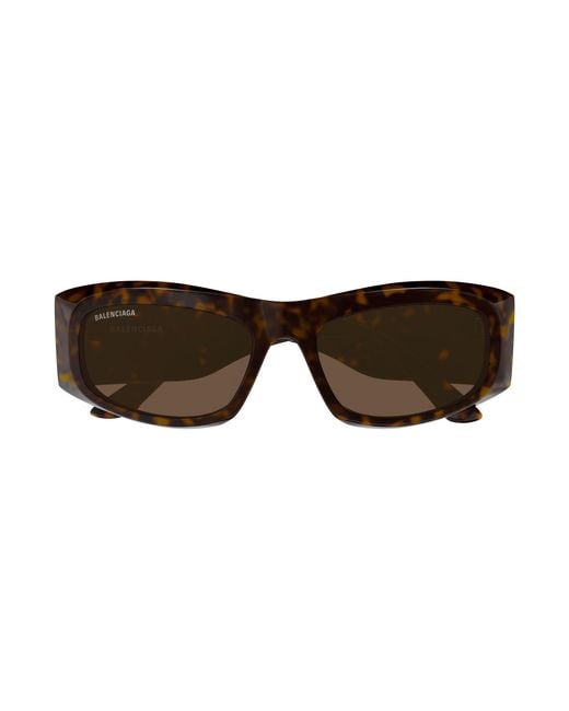 Balenciaga Black Bb0395S 002 Sunglasses Acetate Squared