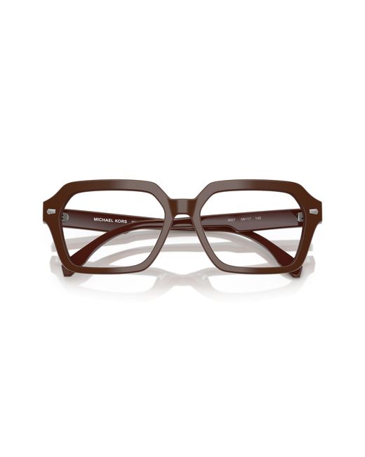 Michael Kors Black Mk4127 Kinloch 4007 Optical Frames Acetate Transparent Squared Normal for men