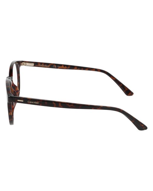 Calvin Klein Black Ck20527 235 Optical Frames Injected Round Normal
