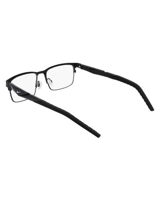 Nike Black 8154 001 Optical Frames Metal Squared Normal Photochromatic for men