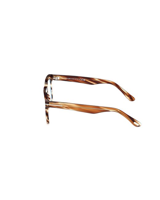 Tom Ford Black Ft6025-B 053 Optical Frames Acetate Squared Normal for men