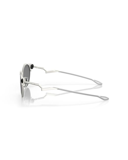 Oakley Black Oo6046 Deadbolt 604601 Sunglasses Titanium Round Normal Prizm for men