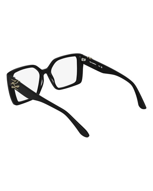 Karl Lagerfeld Black Kl6241 601 Optical Frames Acetate Squared Normal