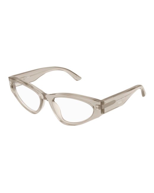 Balenciaga Black Bb0391O 003 Optical Frames Acetate Transparent Cat Eye