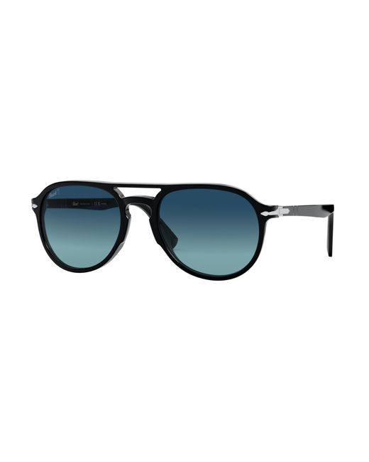 Persol Black Po3235S El Profesor Sergio 095/S3 Sunglasses Acetate Pilot Polarized Shaded