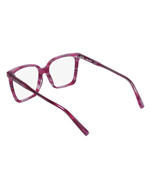 Karl Lagerfeld Black Kl6231 609 Optical Frames Acetate Squared Normal