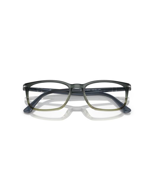 Persol Black Po3189V 1012 Optical Frames Acetate Transparent Squared Normal for men