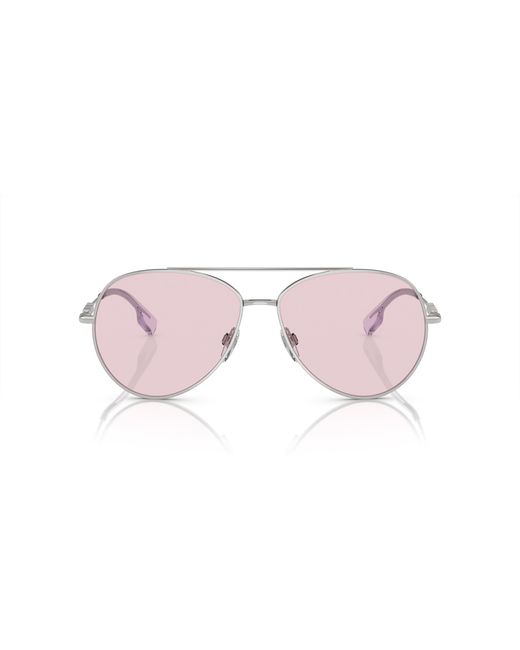 Burberry Black Be3147 1005P5 Sunglasses Metal Pilot Photochromatic