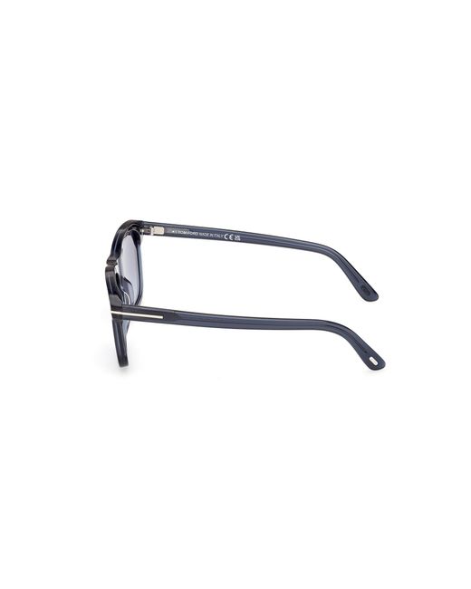 Tom Ford Black Ft1179 Barron 90W Sunglasses Acetate Squared Normal for men