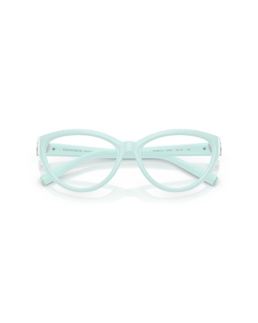 Tiffany & Co Black Tf2287U 8450 Optical Frames Injected Transparent Cat Eye Normal