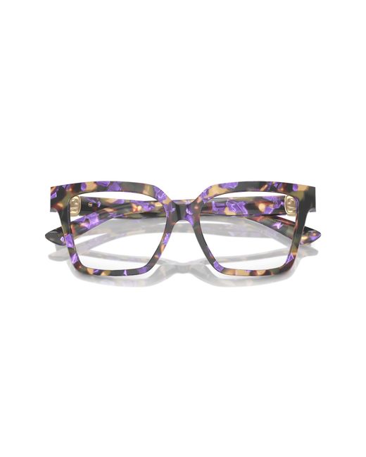 Dolce & Gabbana Black Dg3395 3439 Optical Frames Acetate Squared Normal