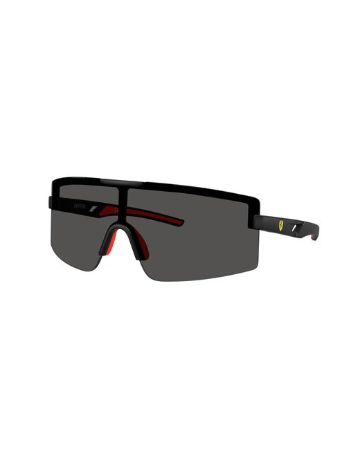 FERRARI SCUDERIA Black Fz6008U 504/87 Sunglasses Injected Squared Normal for men
