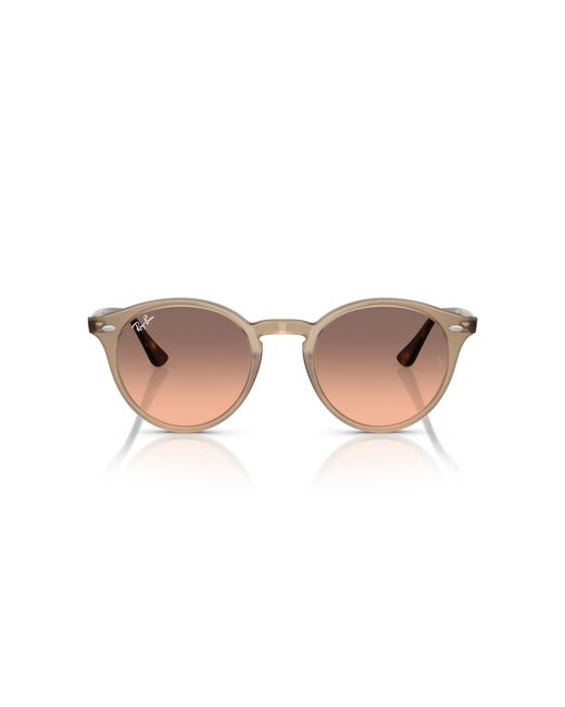 Ray-Ban Black Rb2180 Sunglasses Frame Pink Lenses