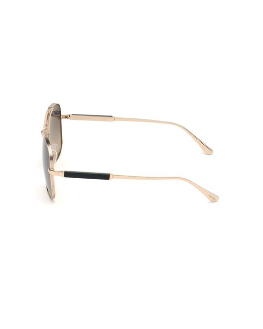 Tom Ford Black Ft0669 Jude 28B Sunglasses Metal Geometric Normal Shaded for men