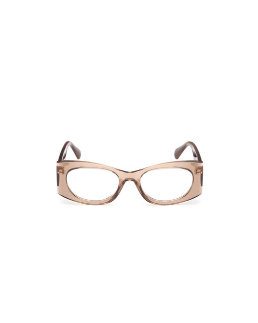 MAX&Co. Black Mo5184 057 Optical Frames Injected Geometric Normal