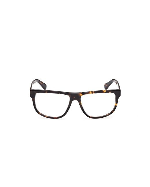 Timberland Black Tb50097 052 Optical Frames Acetate Squared Normal for men