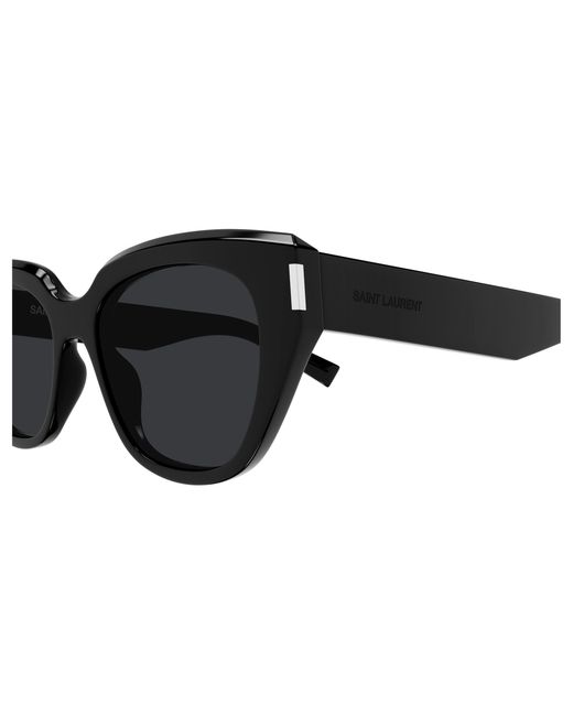 Saint Laurent Black Sl 827 001 Sunglasses Acetate Cat Eye