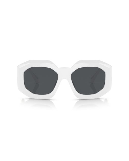 Versace Black Ve4424U 314/87 Sunglasses Nylon Geometric Normal
