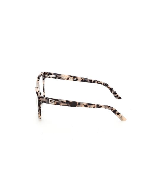 Guess Black Gu50354 056 Optical Frames Acetate Squared Normal