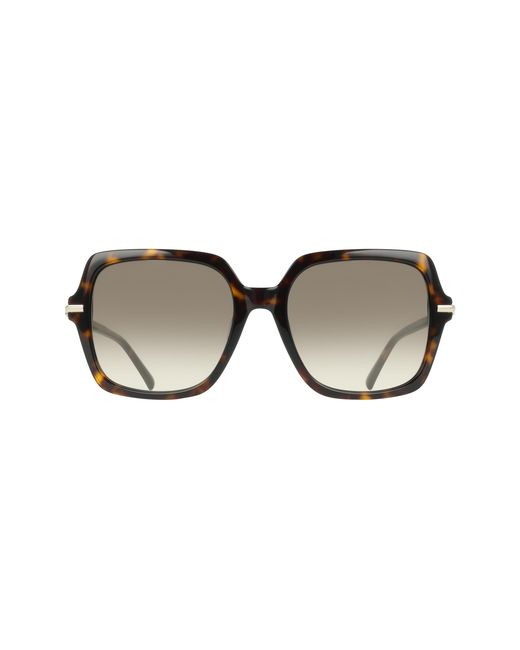 Ferragamo Black Sf2076S 242 Sunglasses Acetate Squared Normal