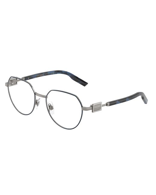 Dolce & Gabbana Black Dg1362 1335 Optical Frames Metal Pantos Normal for men