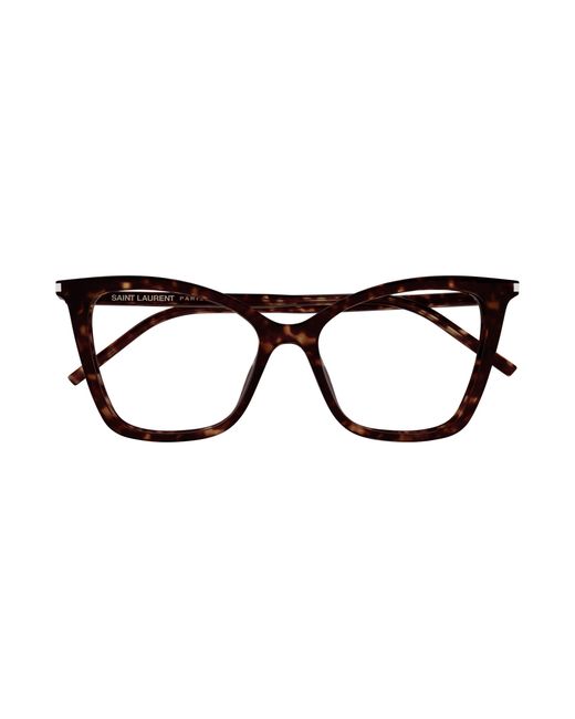 Saint Laurent Black Sl 386 016 Optical Frames Acetate Transparent Cat Eye