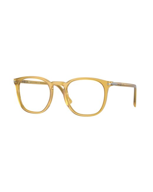 Persol Black Po3318V 204 Optical Frames Acetate Transparent Pantos Normal