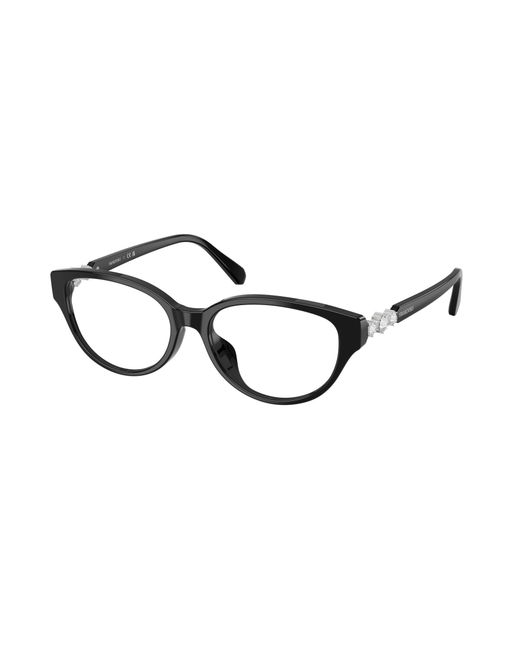 Swarovski Black Sk2058D 1038 Optical Frames Acetate Pantos Normal