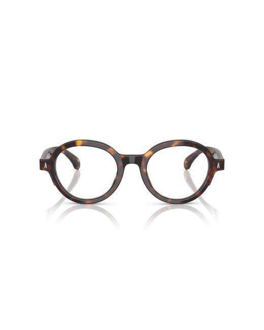 Moncler Black Me2005 3002 Optical Frames Acetate Transparent Round Normal