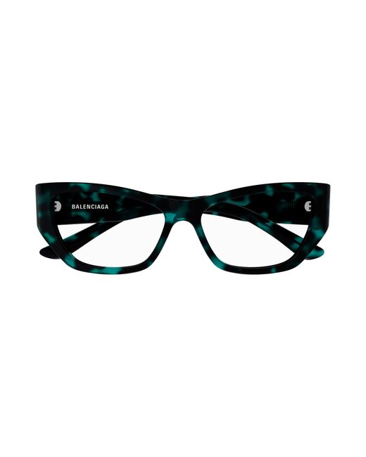 Balenciaga Black Bb0372O 003 Optical Frames Acetate Transparent Cat Eye