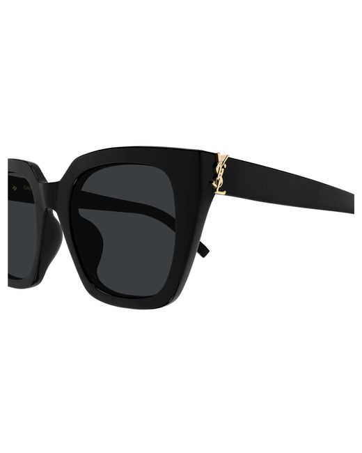 Saint Laurent Black Sl M143 001 Sunglasses Acetate Cat Eye