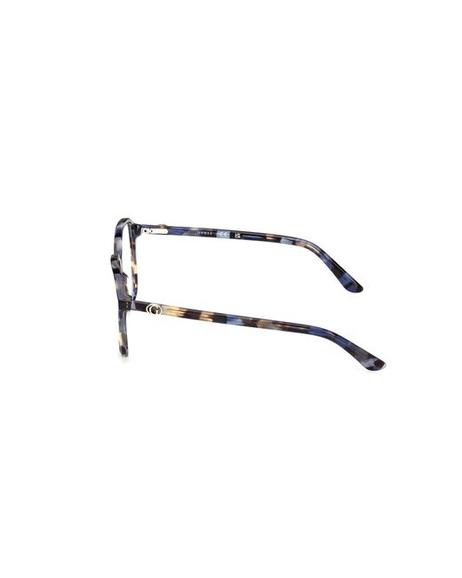 Guess Black Gu50309 092 Optical Frames Acetate Squared Normal