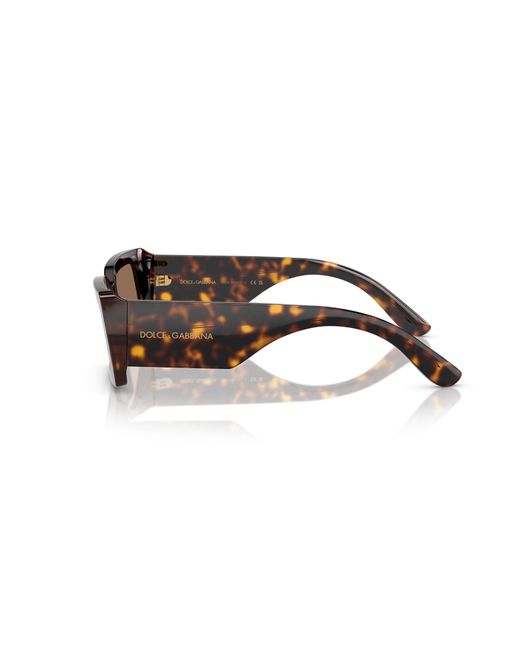 Dolce & Gabbana Black Dg4416 193573 Sunglasses Acetate Squared Normal