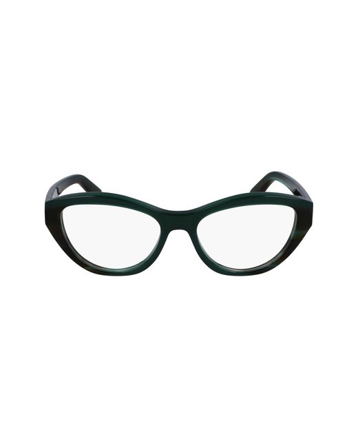 Ferragamo Black Sf3011 336 Optical Frames Acetate Cat Eye Normal